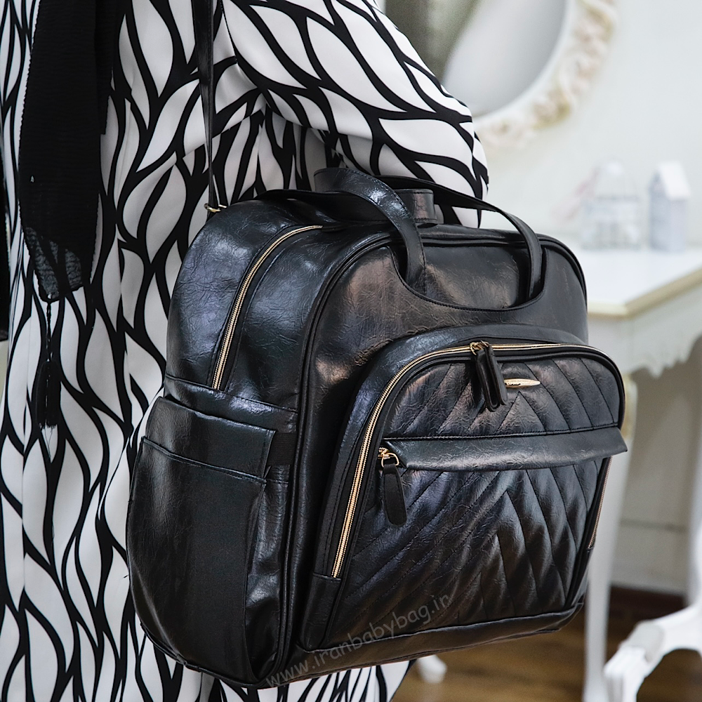 ساک لوازم نوزاد تمام چرم ویانا ساک لوازم نوزاد تمام چرم