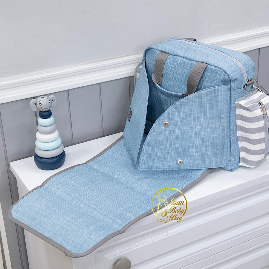 ساک لوازم دوتایی کیف وسایل نوزاد