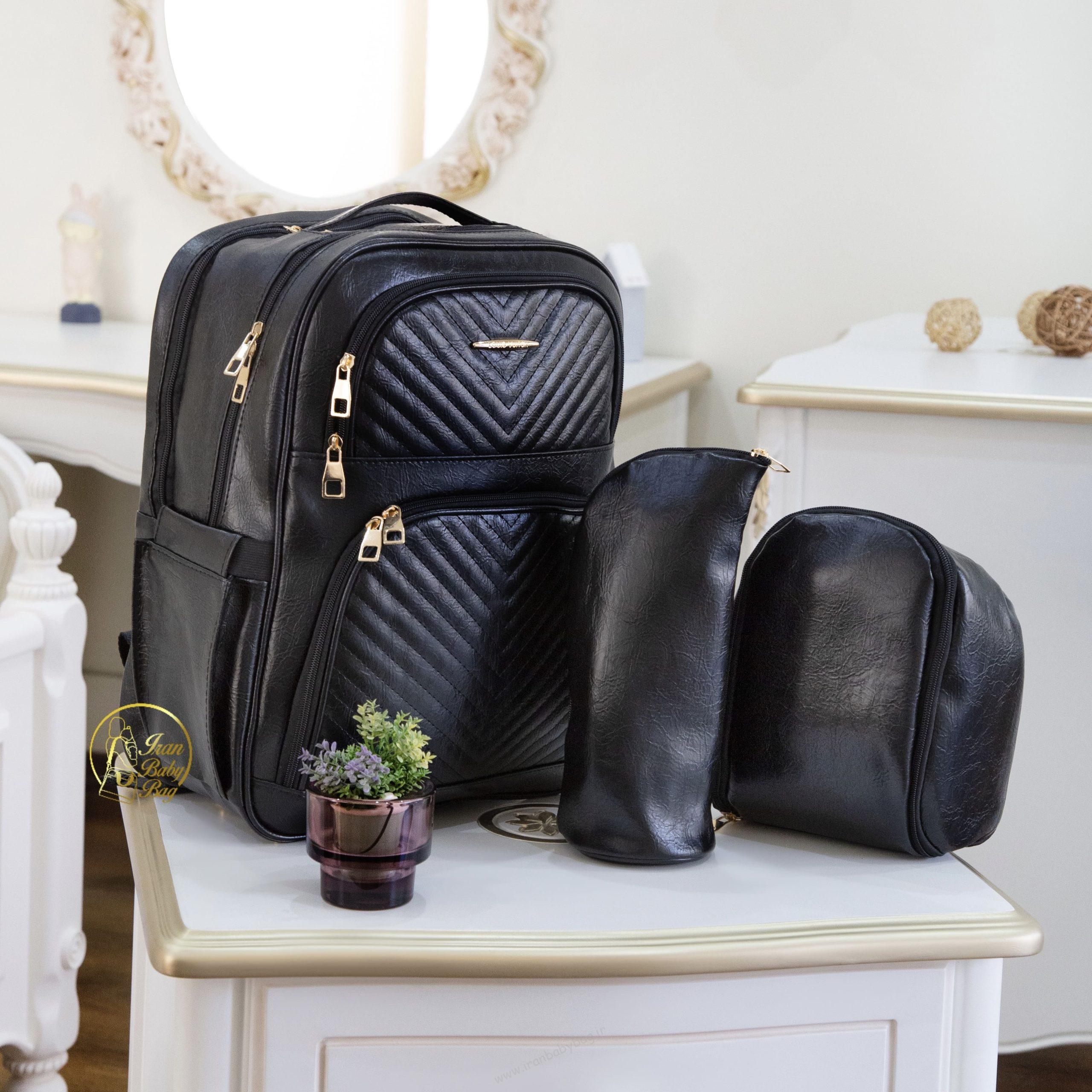 کوله نوزادی چرم کارگو کوله نوزادی چرم