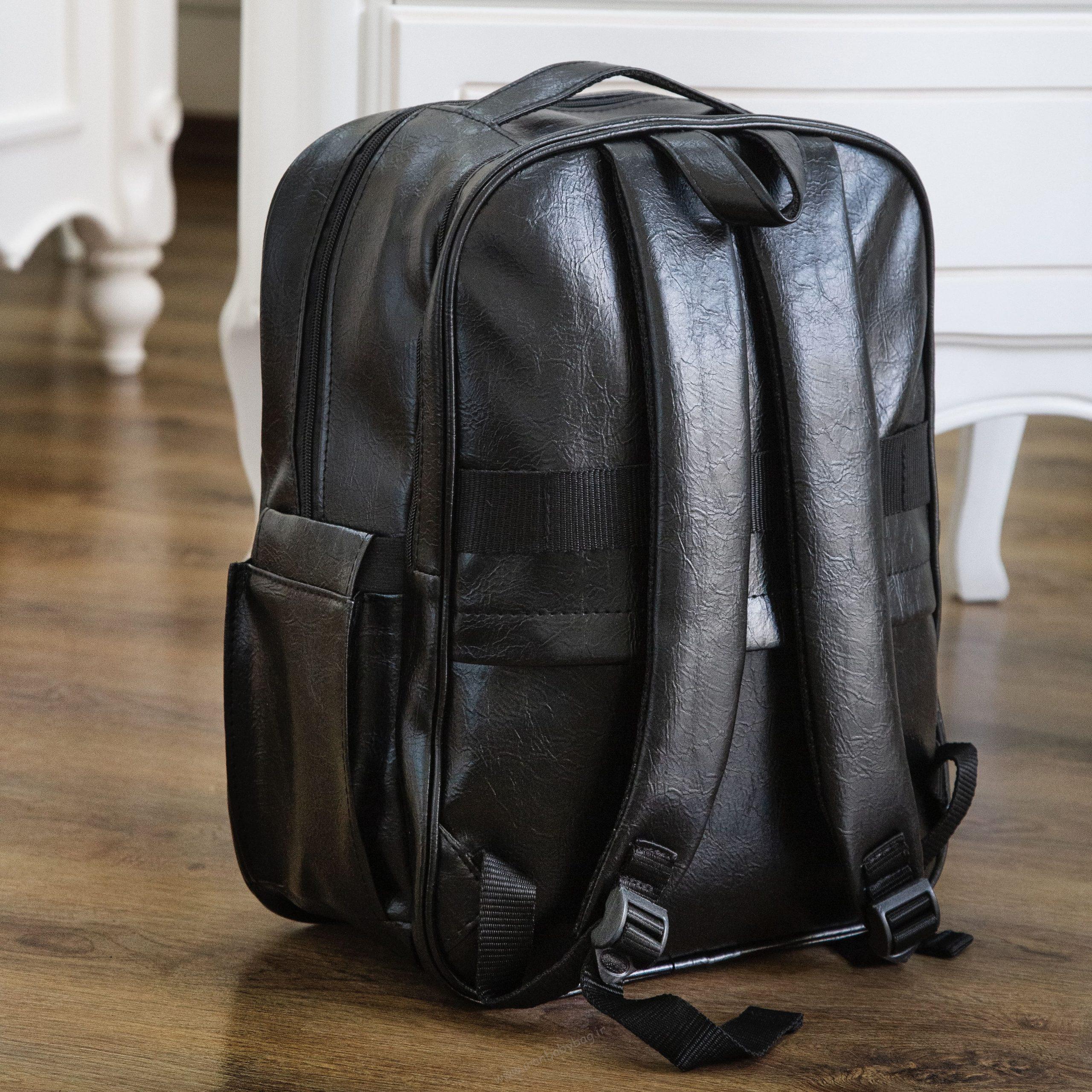 کوله پشتی لوازم نوزاد چرم کارگو کوله پشتی لوازم نوزاد چرم