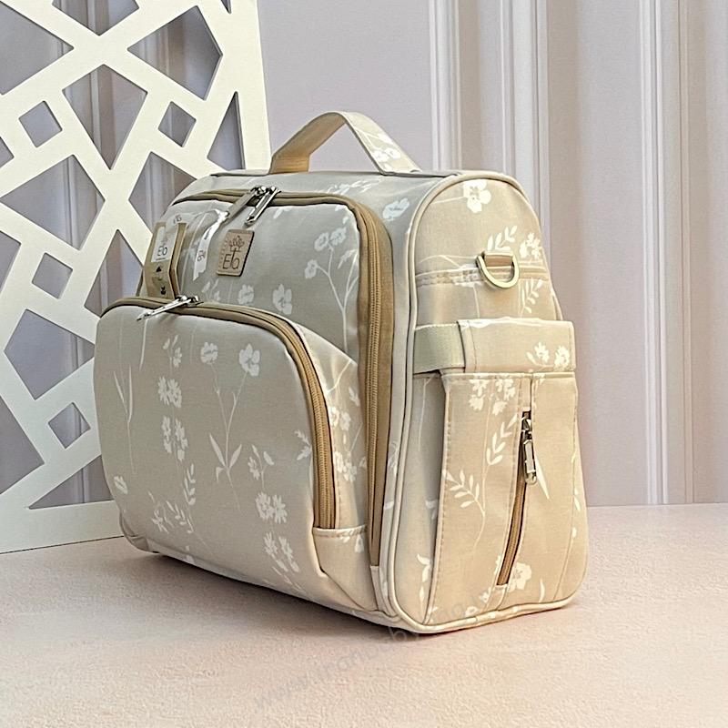 کیف بیمارستانی یونا گلدار کرم کوله سیسمونی