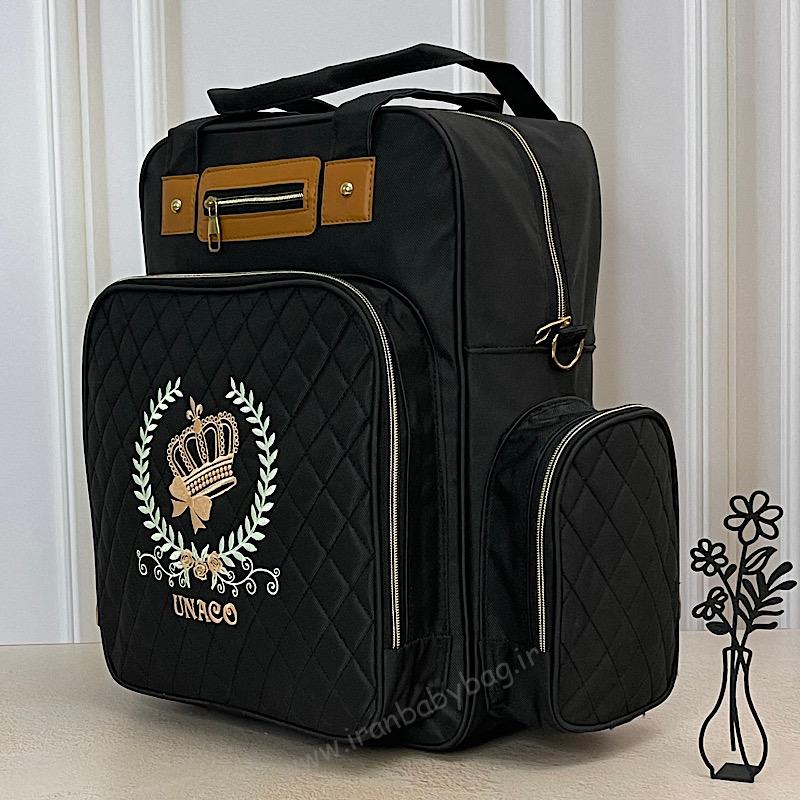 کوله نوزادی مدل تاج کوله پشتی نوزادی