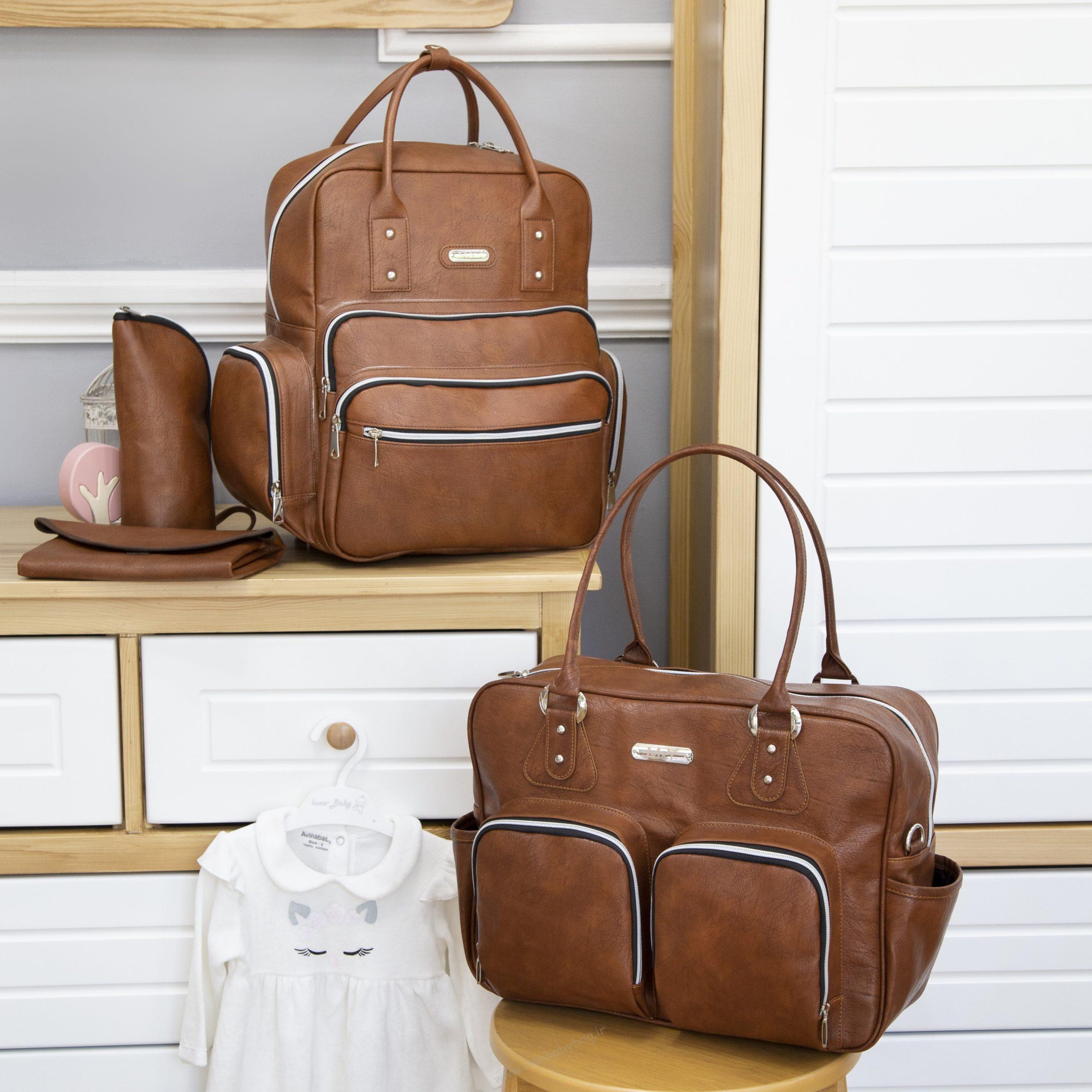 ست ساک رودوشی و کوله چرمی ست ساک رودوشی و کوله چرمی